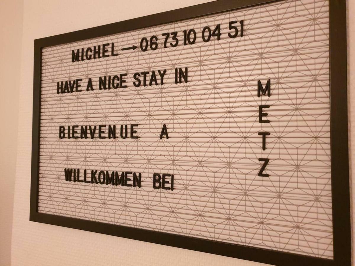 Comme chez soi à Metz Apartamento Exterior foto